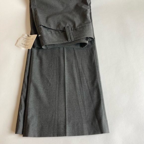 Nicole Grey 63% Polyester 32% Viscose Mid Rise Wide Leg Trousers size 10 - Picture 3 of 10